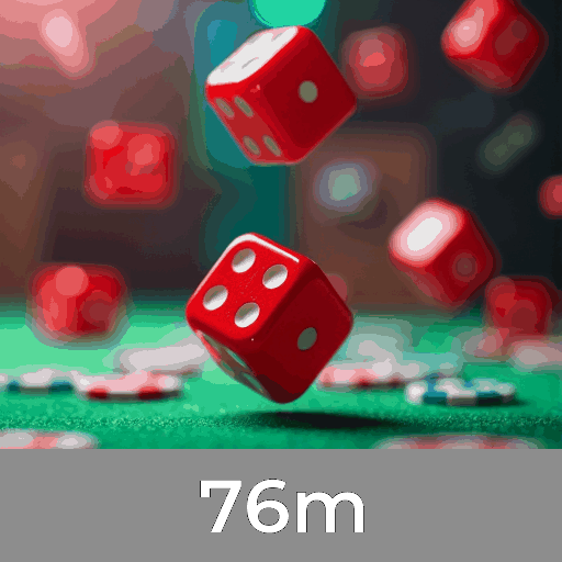 76m: Emoção e Oportunidades de Ganhar nos Jogos de Cassino!